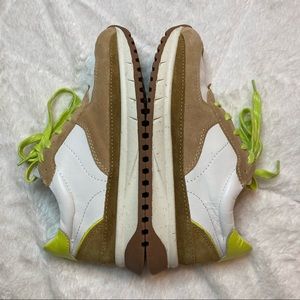 Madewell Kickoff Trainer Sneakers in Bright Colorblock Leather